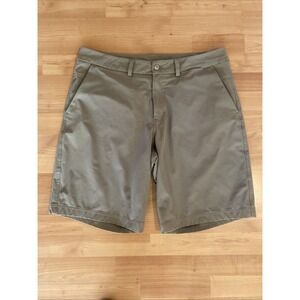 Lululemon Shorts Mens 36 Tan Slim Warpstreme‎ Sweat Wick